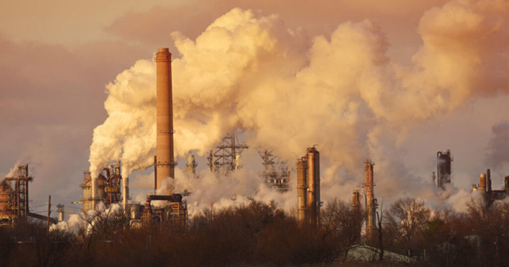 air pollution from smoke stacks adobe